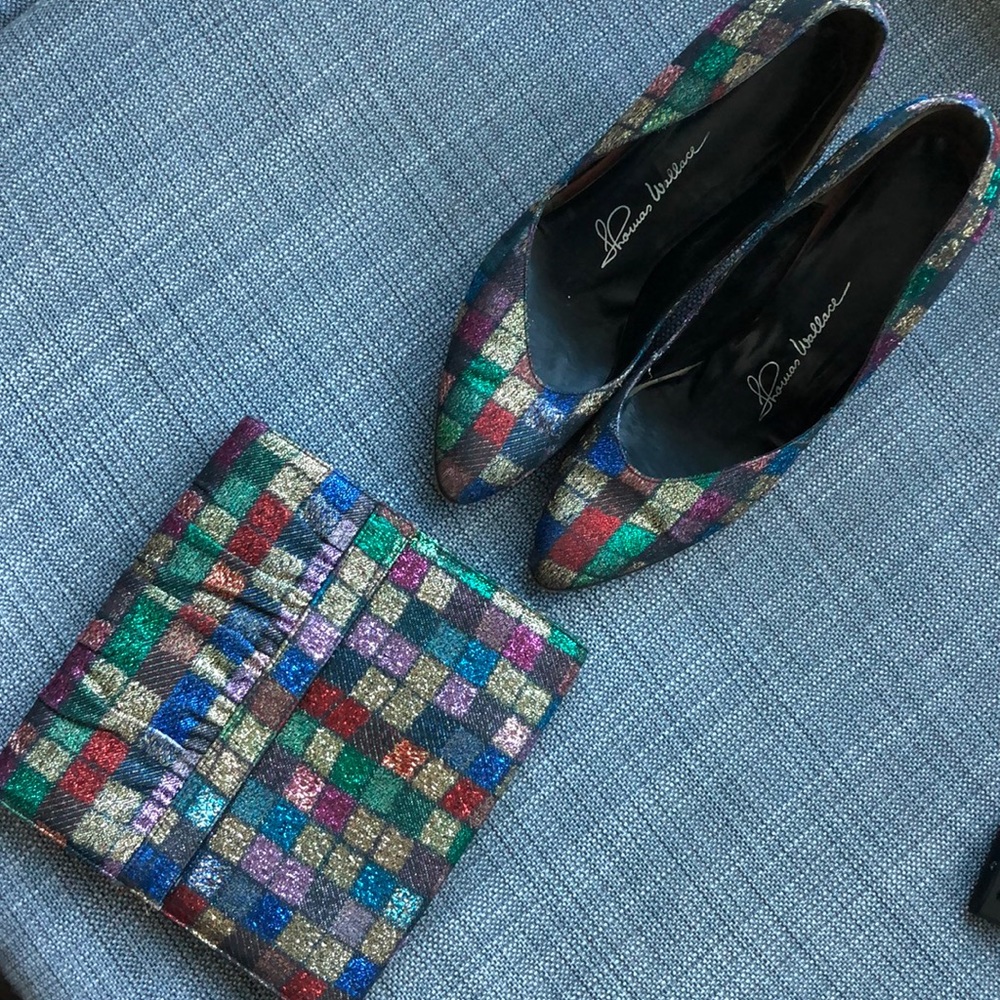 Vintage Purse and Shoe Set